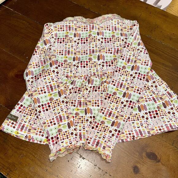 Matilda Jane Sz 6 Friends Forever CORNELIA LIBBY TOP SHIRT Floral Tree Stripe - Picture 2 of 9